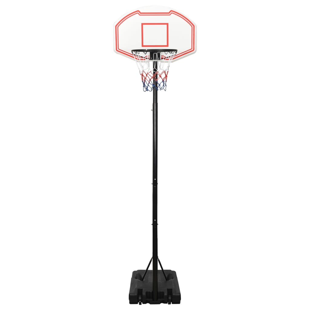 basketballstativ 282-352 cm polyethylen hvid
