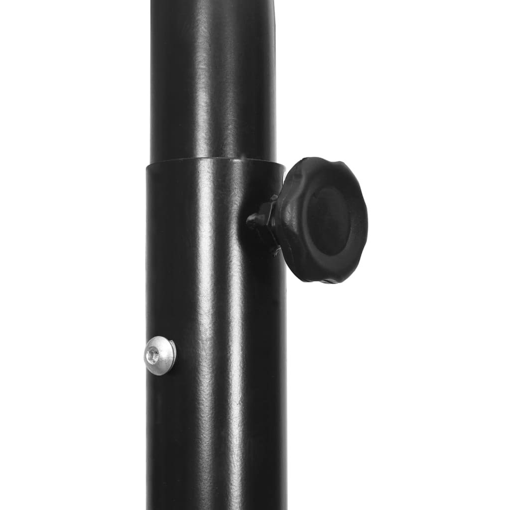 basketballstativ 282-352 cm polyethylen hvid