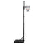 basketballstativ 280-350 cm polycarbonat transparent