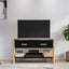 tv-bord 82x38x45 cm konstrueret træ sort