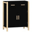 skænk 62x38x75 cm konstrueret træ sort
