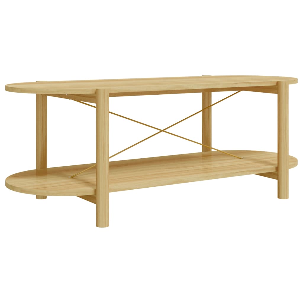 sofabord 110x48x40 cm konstrueret træ