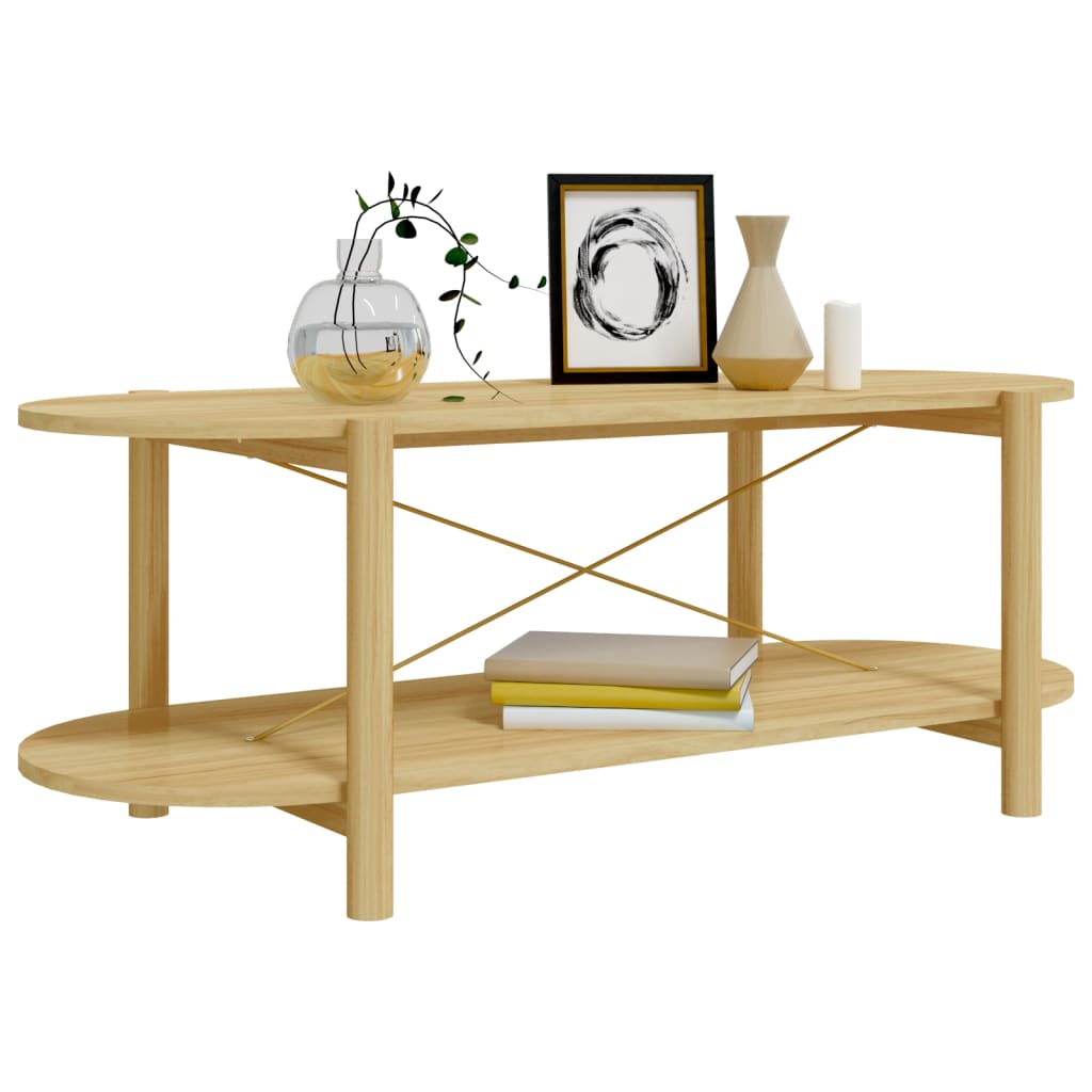sofabord 110x48x40 cm konstrueret træ