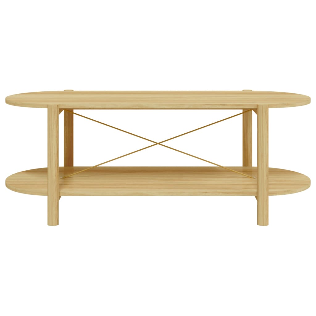 sofabord 110x48x40 cm konstrueret træ