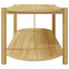 sofabord 110x48x40 cm konstrueret træ