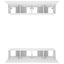 tv-skabe 4 stk. 80x30x30 cm konstrueret træ hvid