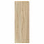 tv-skabssæt 4 dele konstrueret træ sonoma-eg