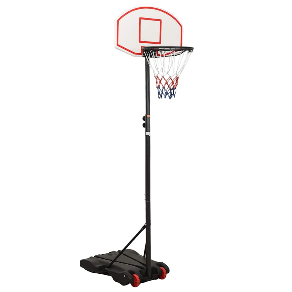 basketballstativ 216-250 cm polyethylen hvid