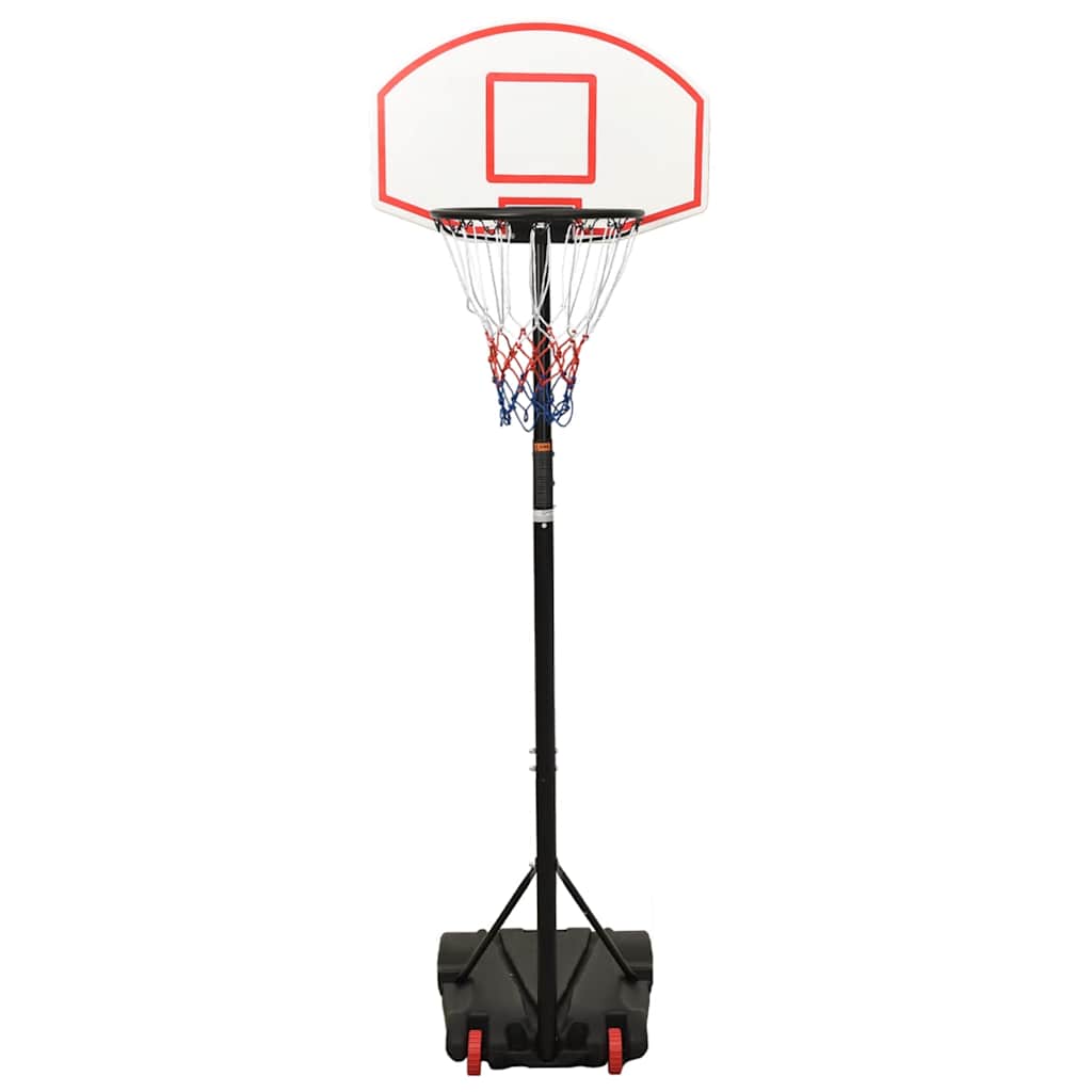basketballstativ 216-250 cm polyethylen hvid