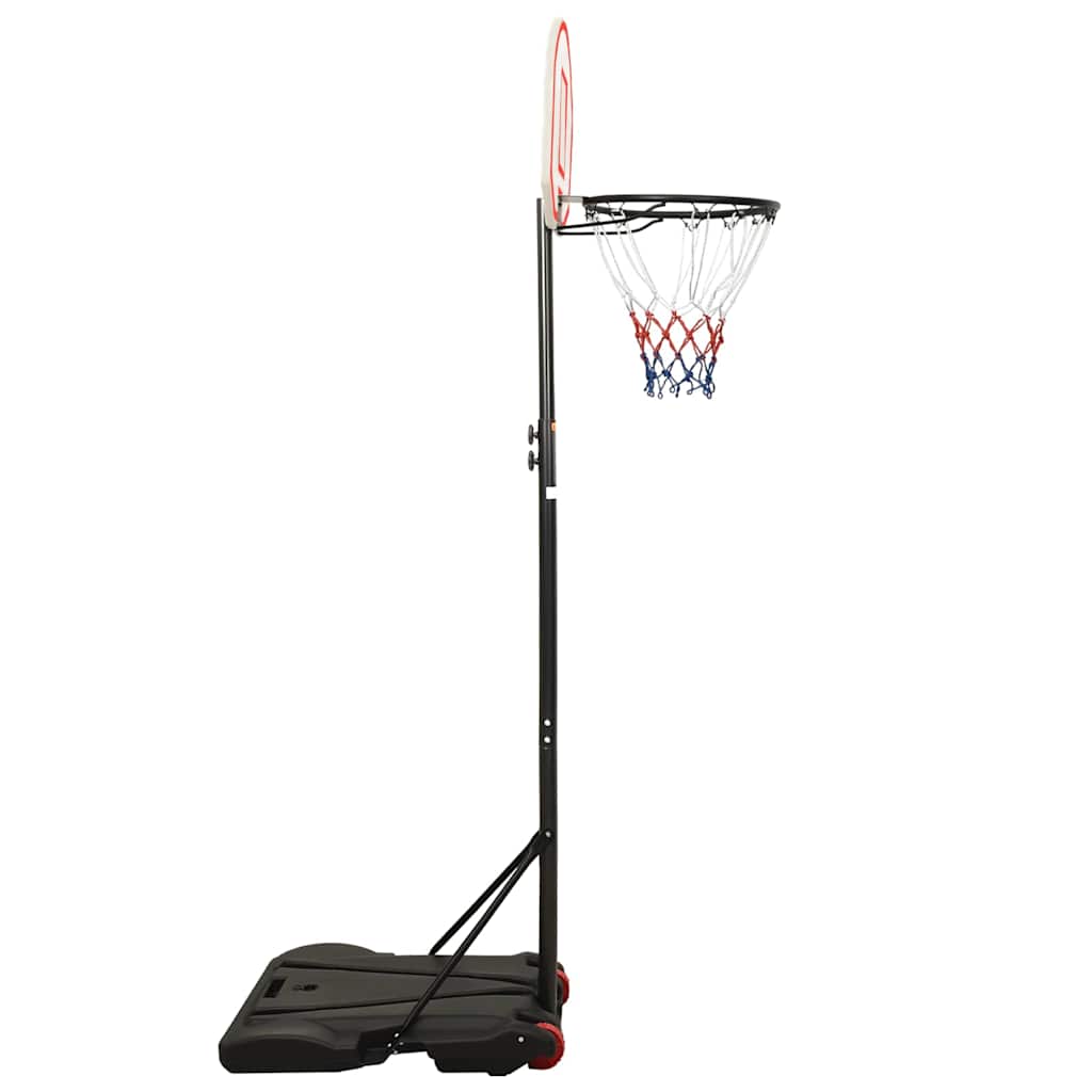 basketballstativ 216-250 cm polyethylen hvid