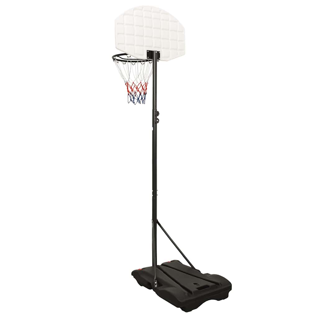 basketballstativ 216-250 cm polyethylen hvid