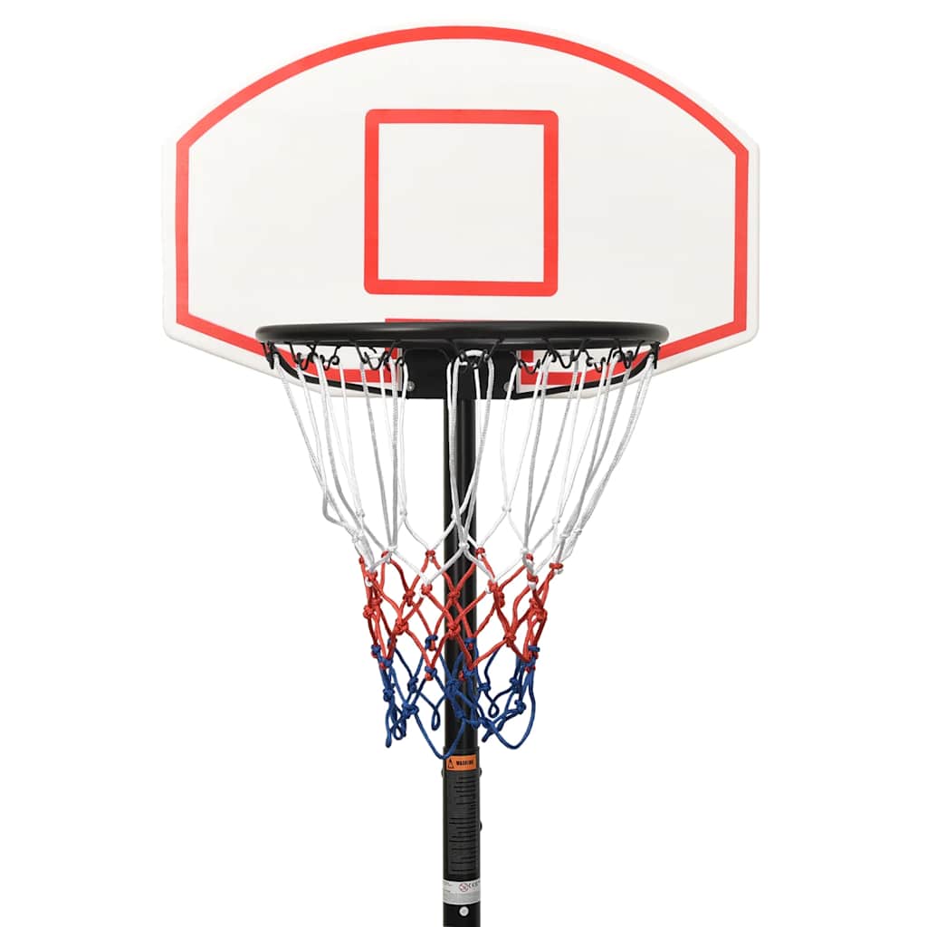 basketballstativ 216-250 cm polyethylen hvid