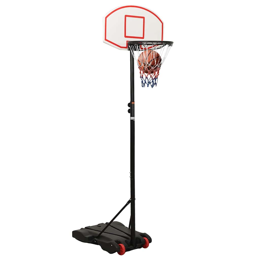 basketballstativ 216-250 cm polyethylen hvid
