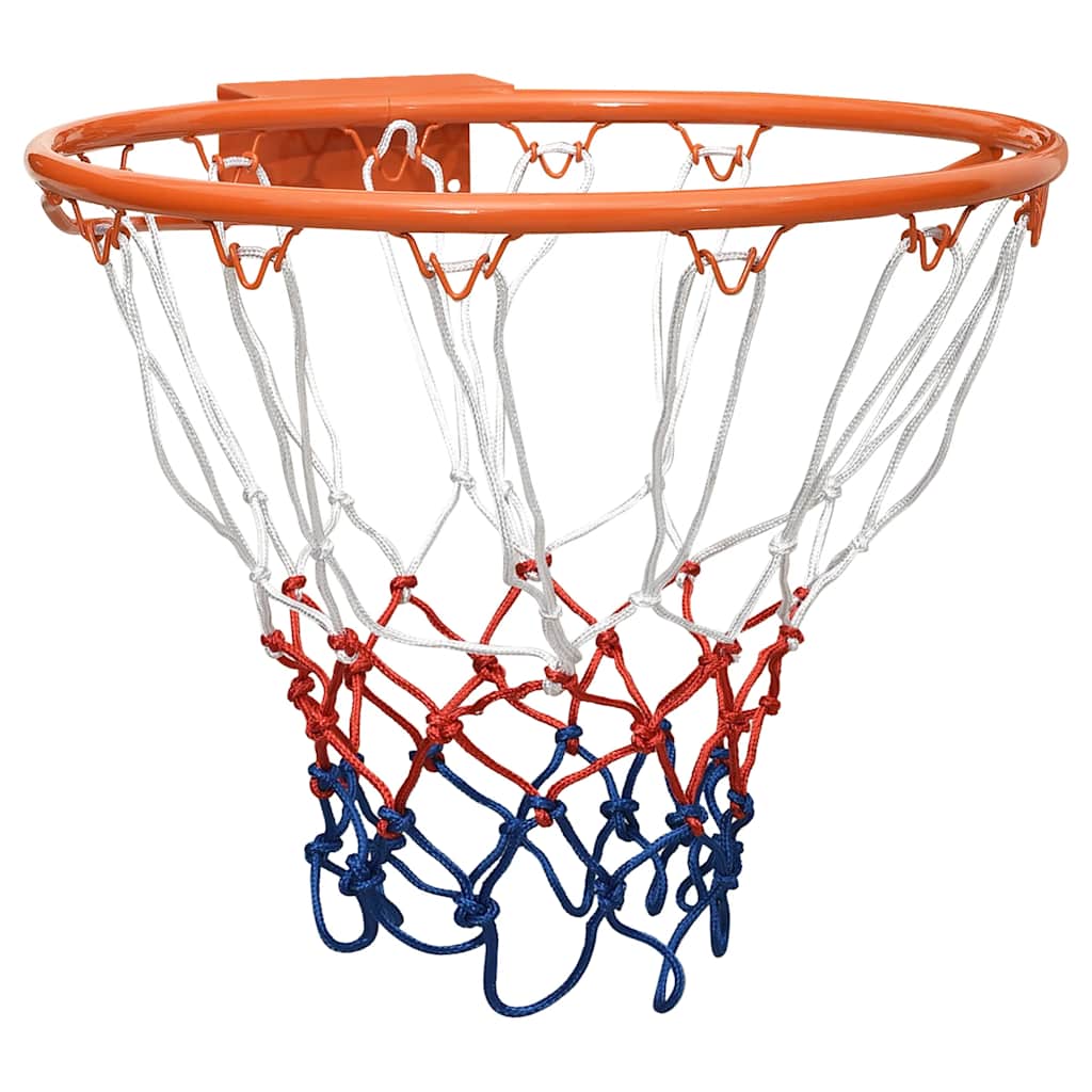 basketkurv 39 cm stål orange