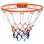 basketkurv 39 cm stål orange