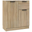 skænke 2 stk. 60x30x70 cm konstrueret træ sonoma-eg