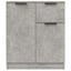 skænke 2 stk. 60x30x70 cm konstrueret træ betongrå