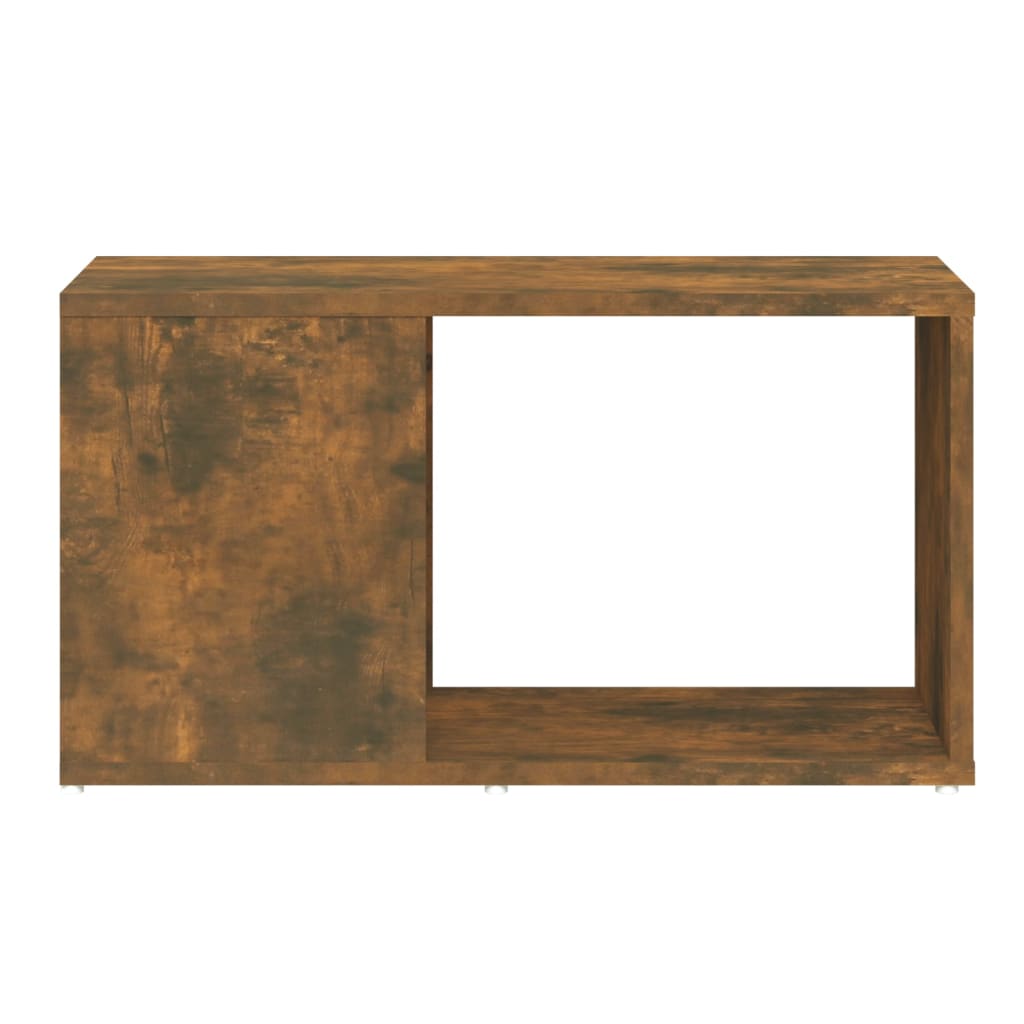 tv-bord 60x24x32 cm konstrueret træ røget egetræsfarve