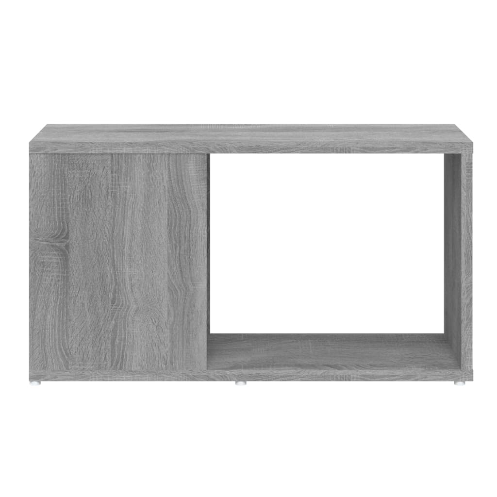 tv-bord 60x24x32 cm konstrueret træ grå sonoma-eg
