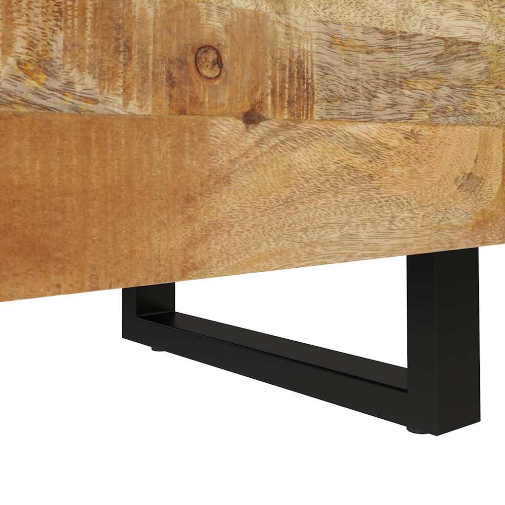 sengebord 40x33x46 cm massivt mangotræ