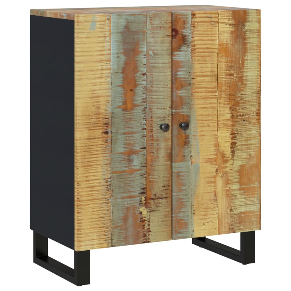 skænk 60x33x75 cm massivt genbrugstræ