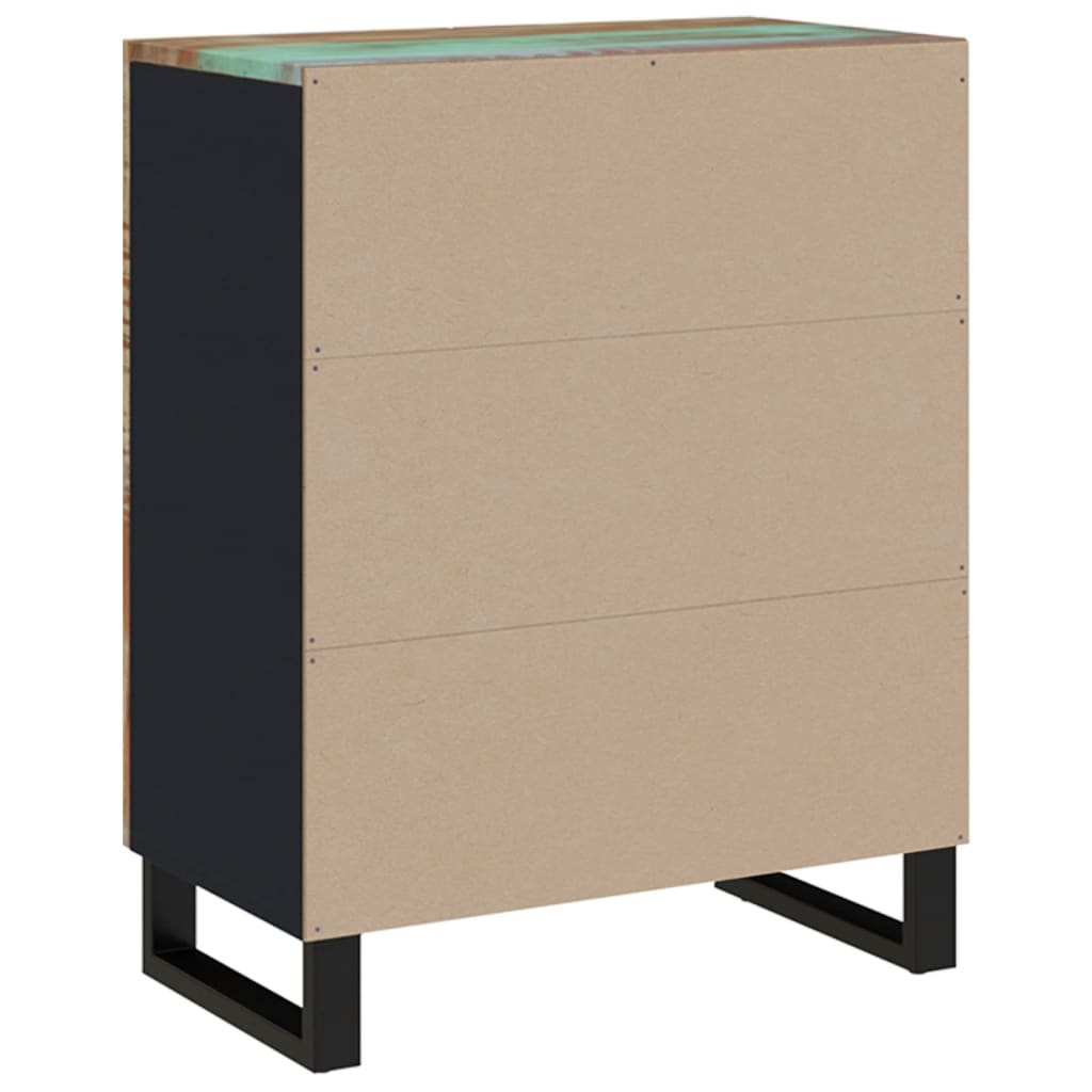 skænk 60x33x75 cm massivt genbrugstræ