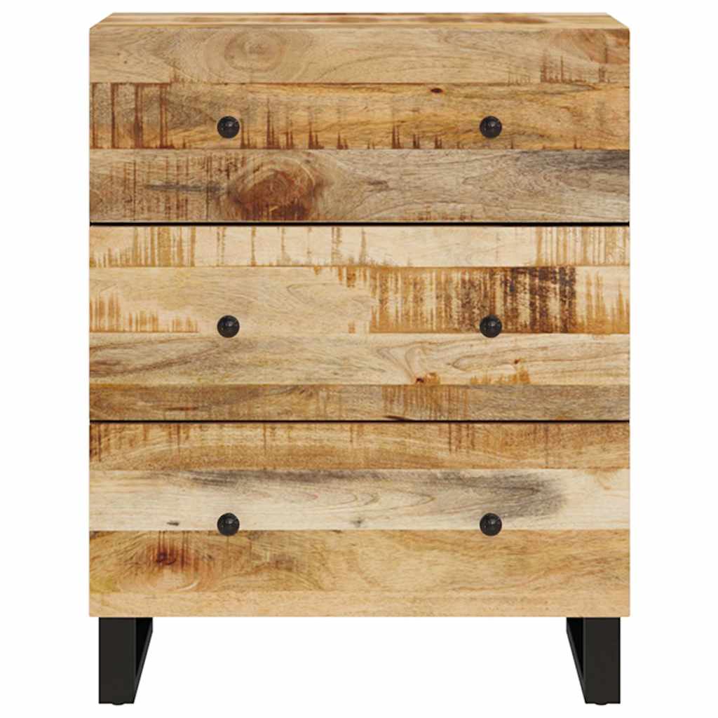 skænk 60x33x75 cm massivt mangotræ