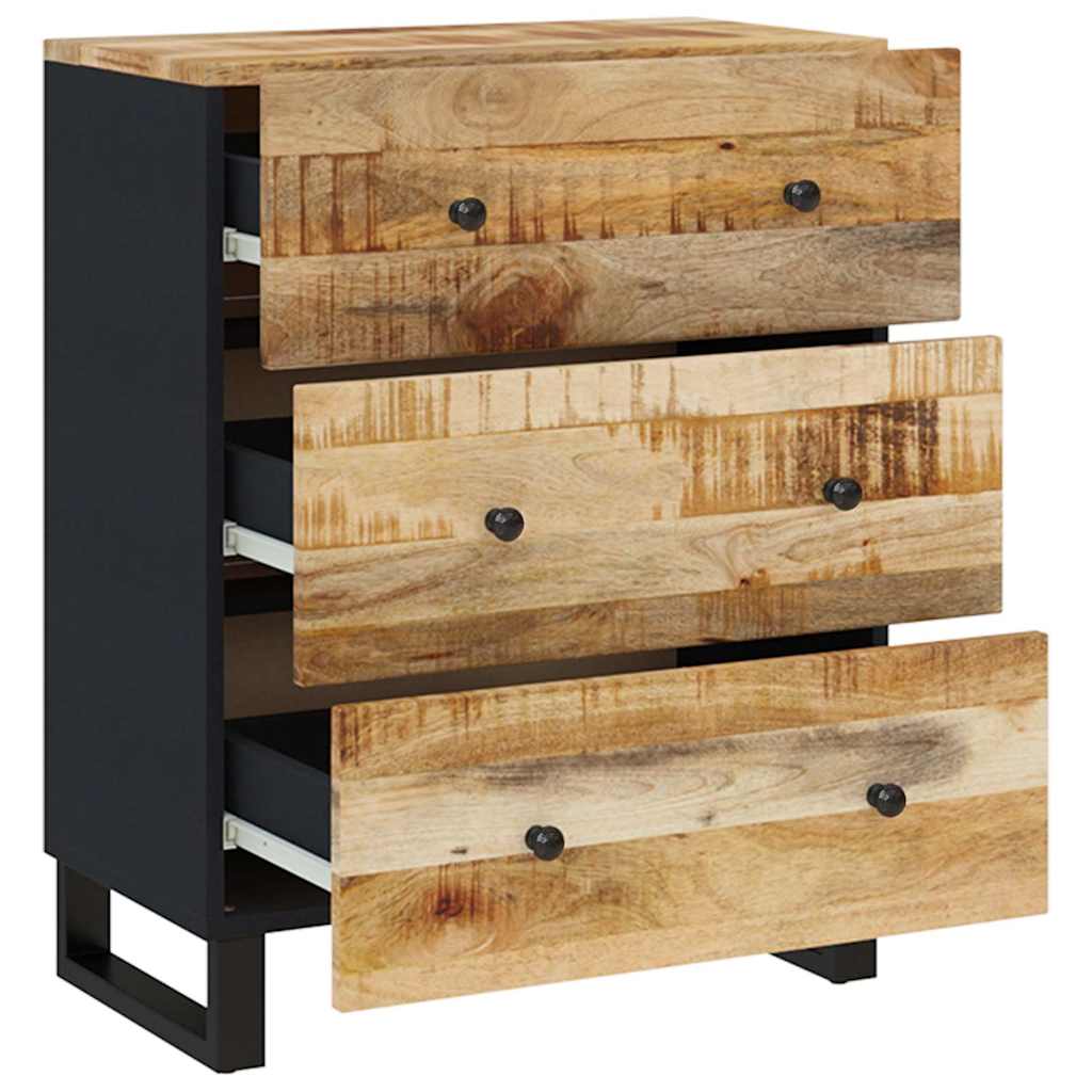 skænk 60x33x75 cm massivt mangotræ