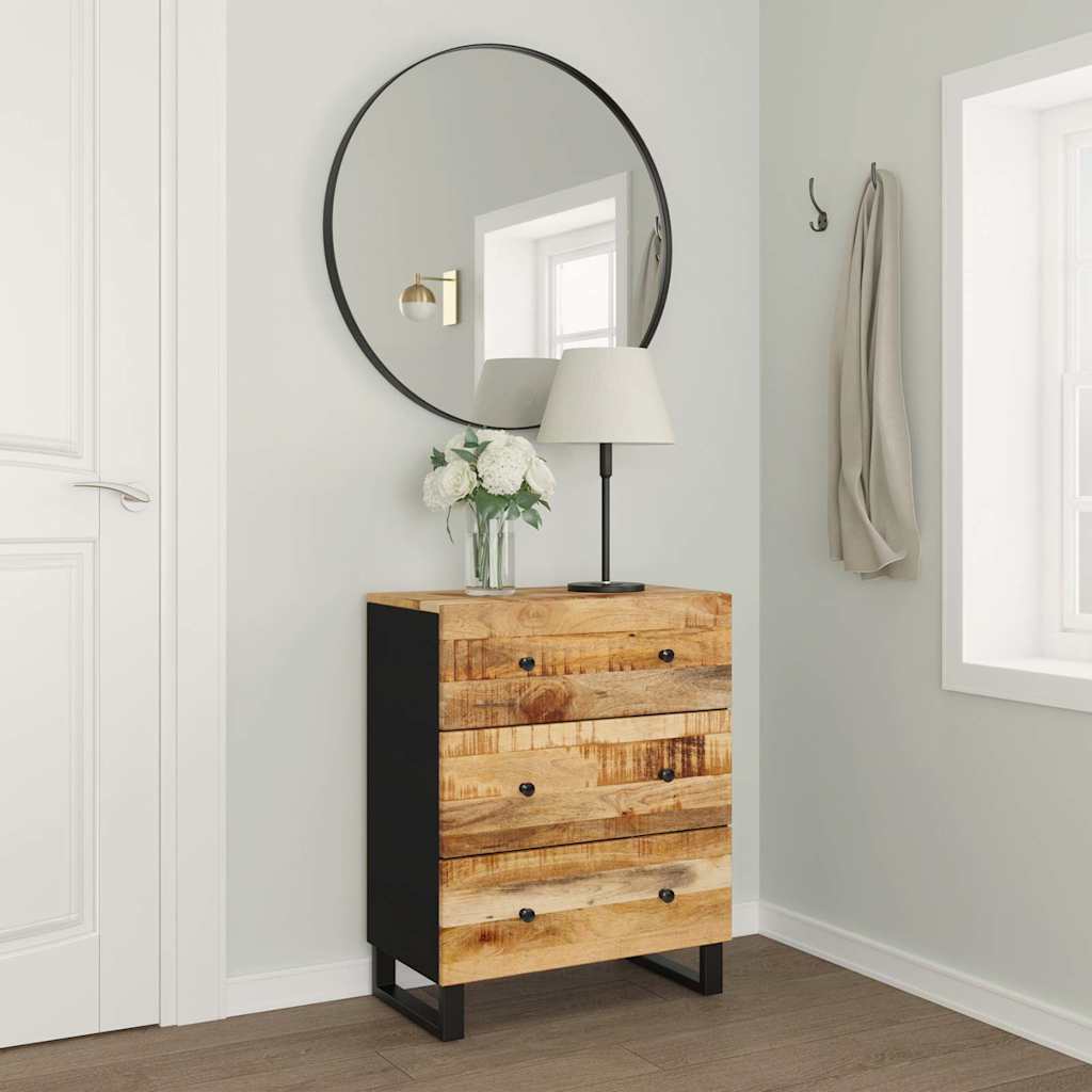 skænk 60x33x75 cm massivt mangotræ
