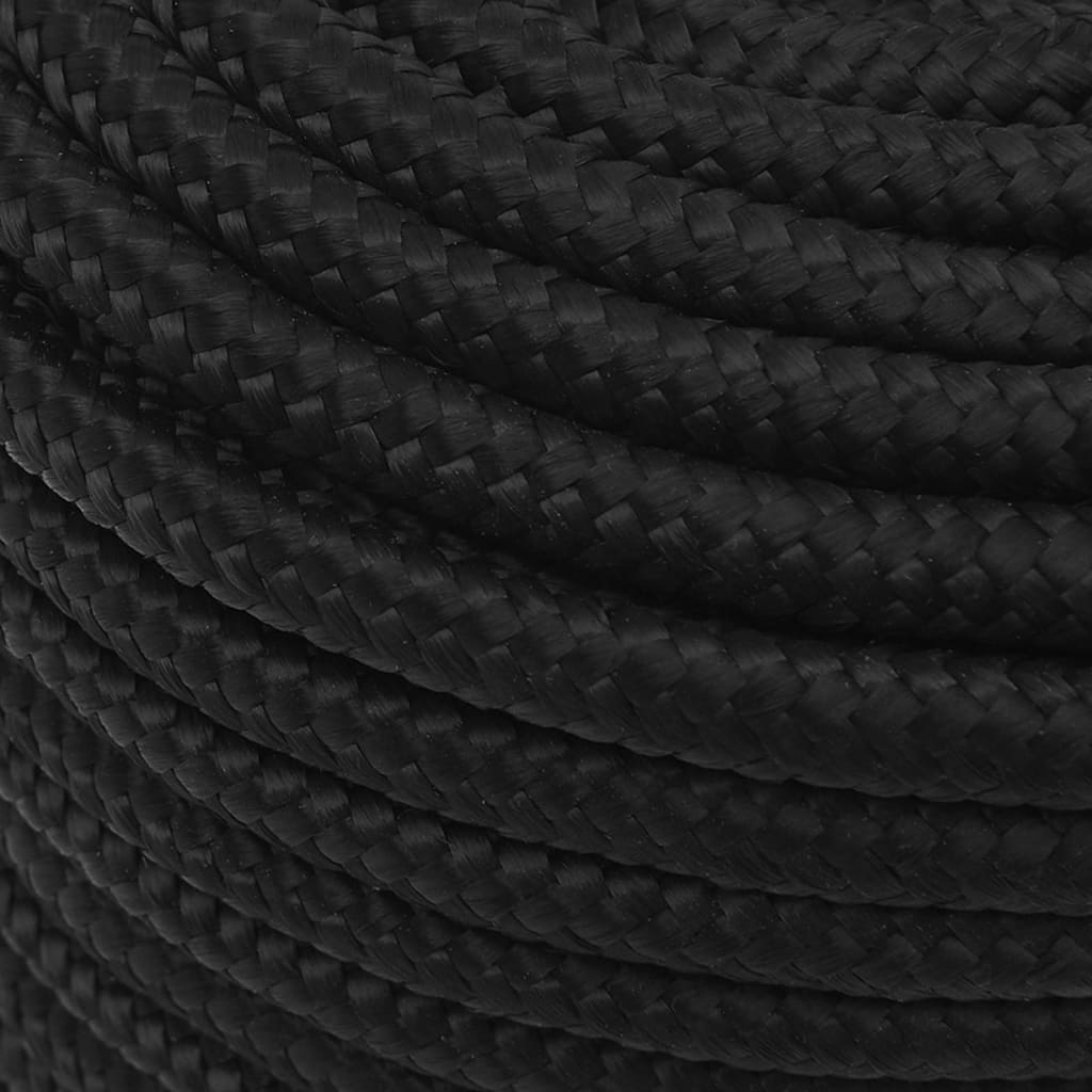 tovværk til båd 14 mm 50 m polypropylen sort