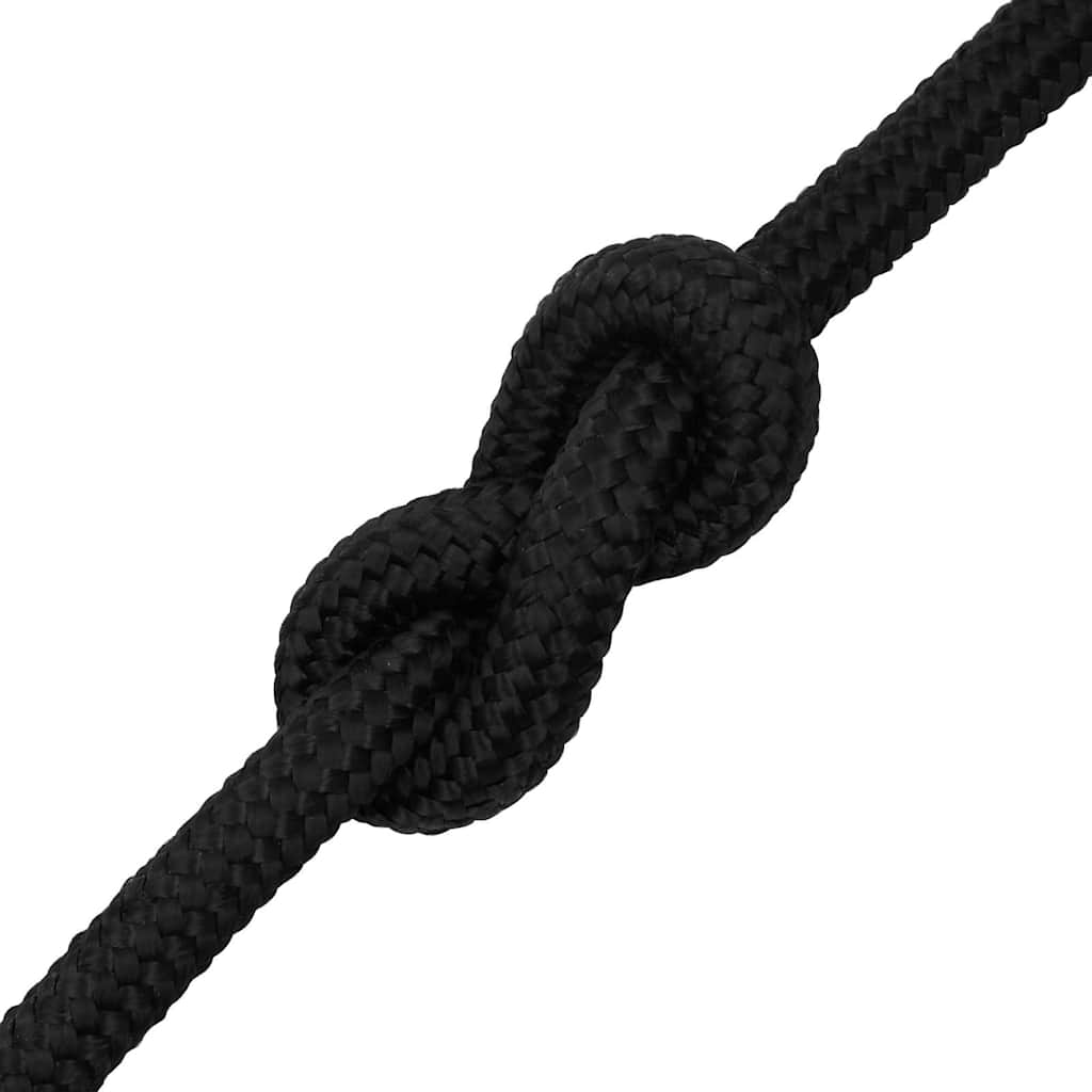 tovværk til båd 20 mm 50 m polypropylen sort
