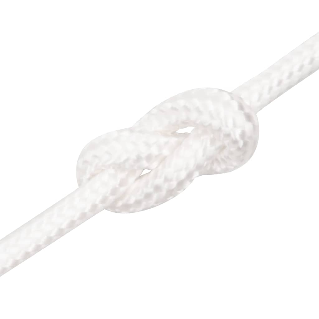 tovværk til båd 6 mm 500 m polypropylen hvid