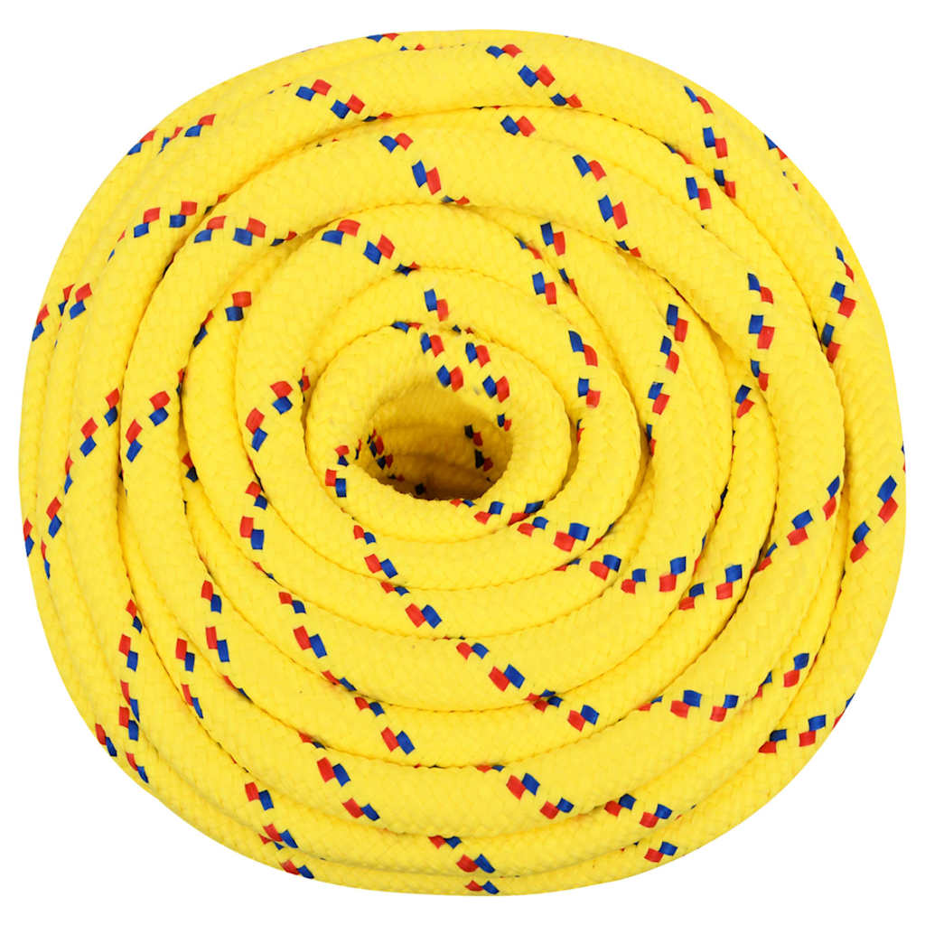tovværk til båd 18 mm 25 m polypropylen gul