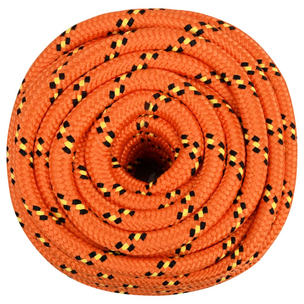 tovværk til båd 20 mm 25 m polypropylen orange