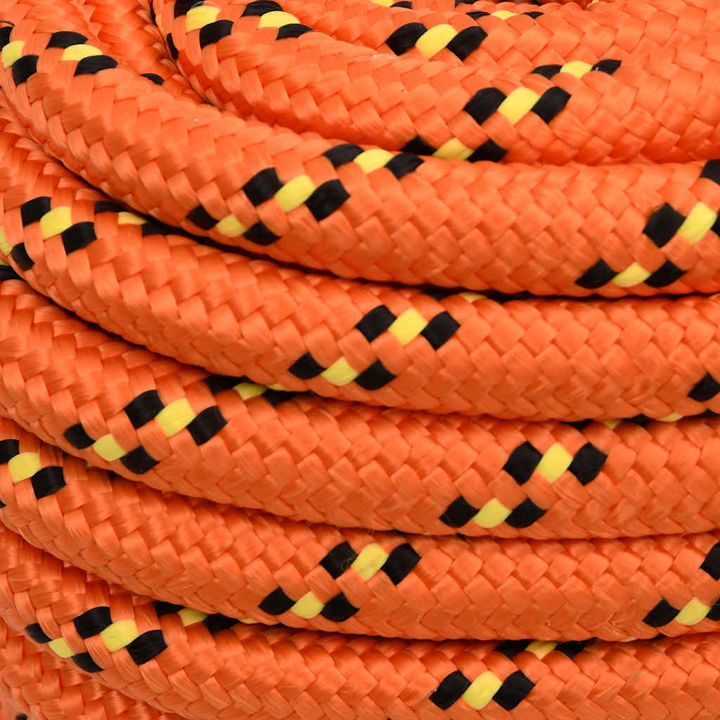 tovværk til båd 20 mm 25 m polypropylen orange