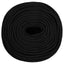 arbejdsreb 6 mm 50 m polyester sort