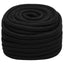arbejdsreb 20 mm 100 m polyester sort