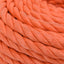 arbejdsreb 10 mm 50 m polypropylen orange