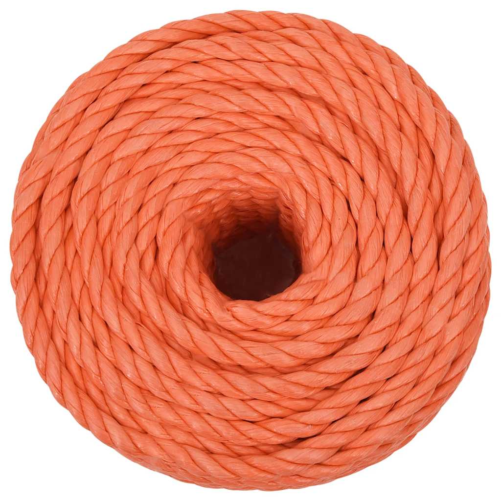 arbejdsreb 14 mm 50 m polypropylen orange