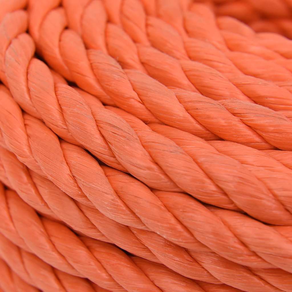 arbejdsreb 14 mm 50 m polypropylen orange