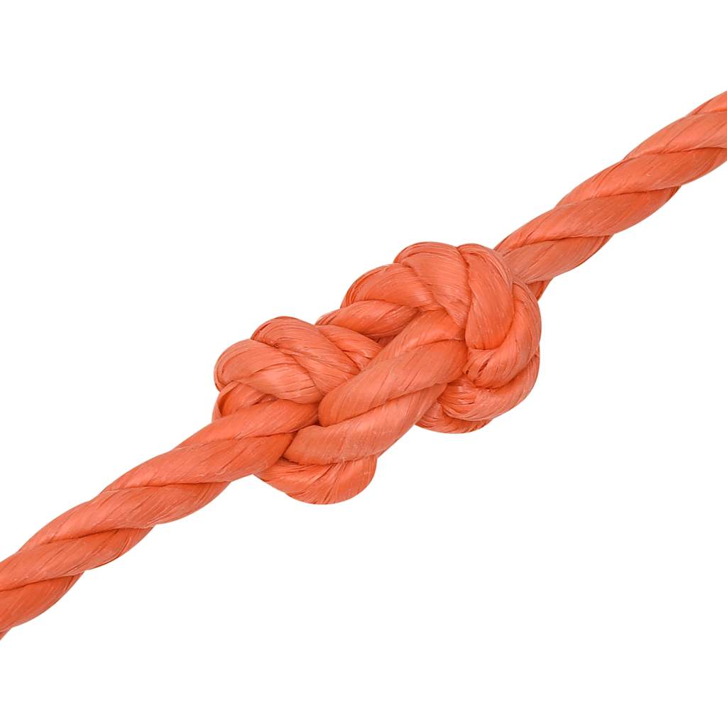 arbejdsreb 14 mm 50 m polypropylen orange
