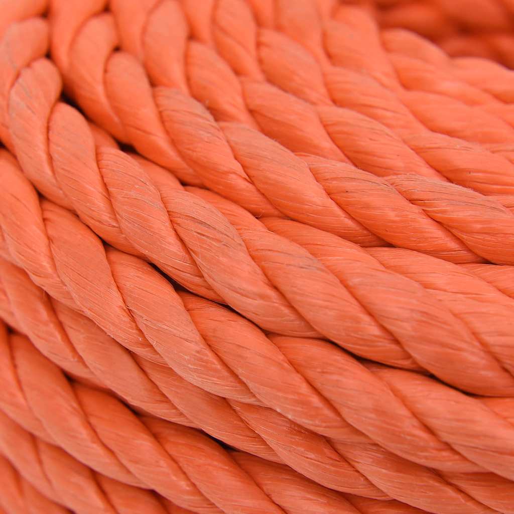 arbejdsreb 20 mm 25 m polypropylen orange