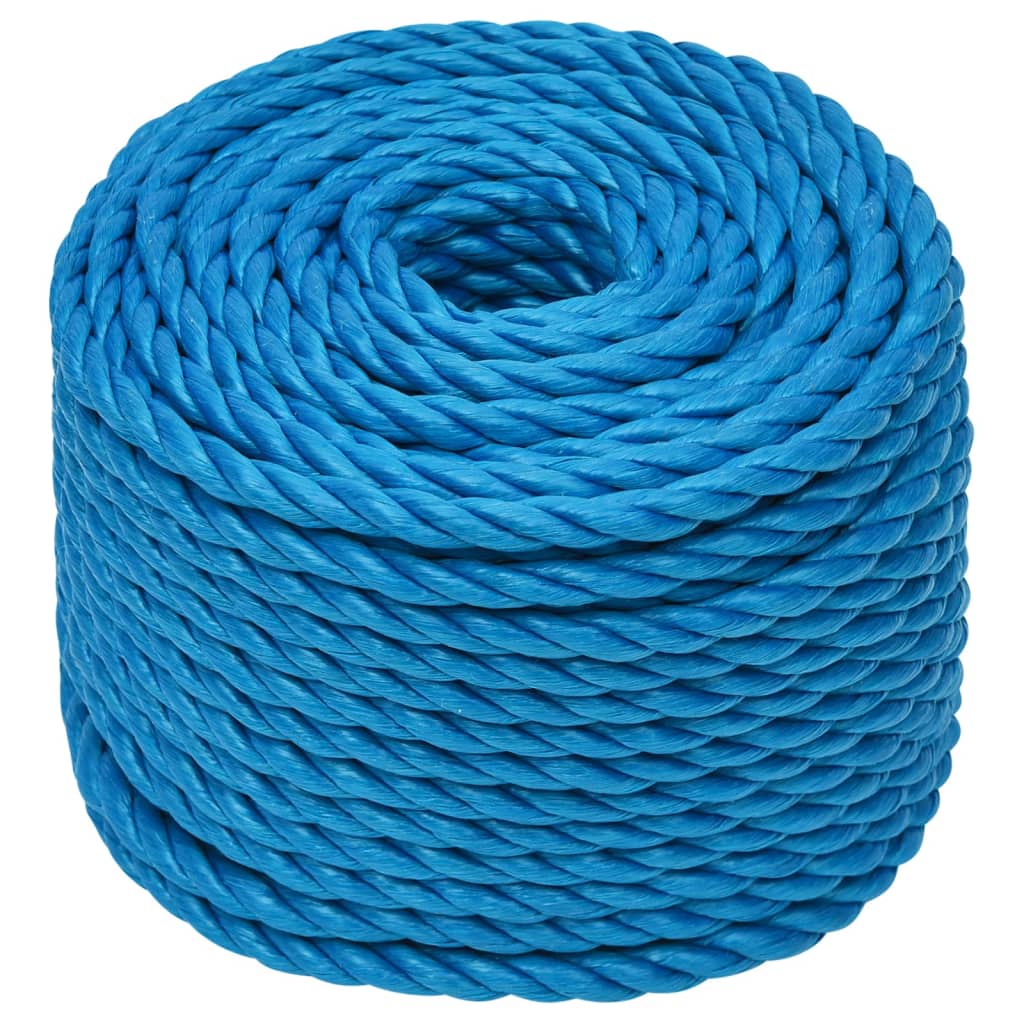 arbejdsreb 24 mm 50 m polypropylen blå