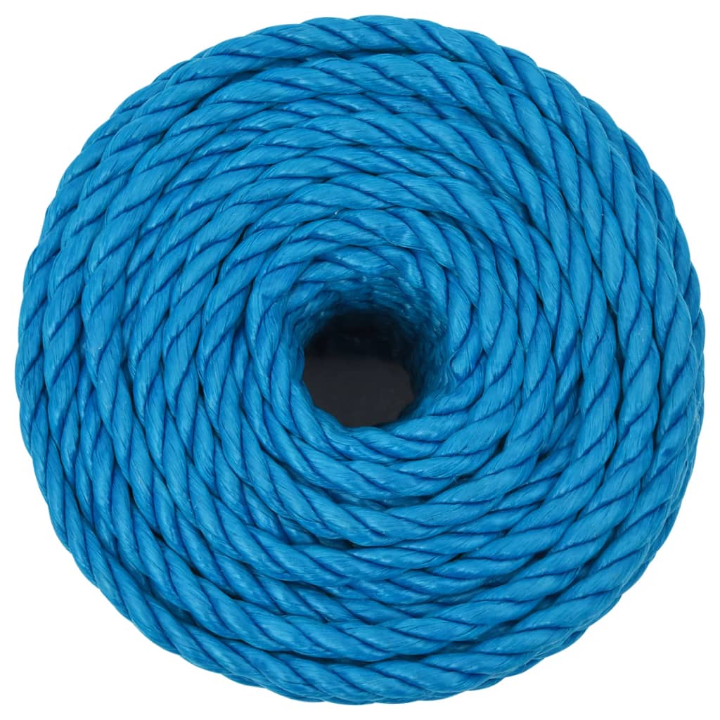 arbejdsreb 24 mm 50 m polypropylen blå