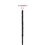 arbejdsreb 3 mm 50 m polypropylen sort