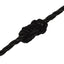 arbejdsreb 6 mm 25 m polypropylen sort