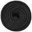 arbejdsreb 10 mm 50 m polypropylen sort
