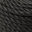 arbejdsreb 12 mm 500 m polypropylen sort