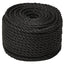 arbejdsreb 14 mm 50 m polypropylen sort