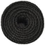 arbejdsreb 16 mm 100 m polypropylen sort
